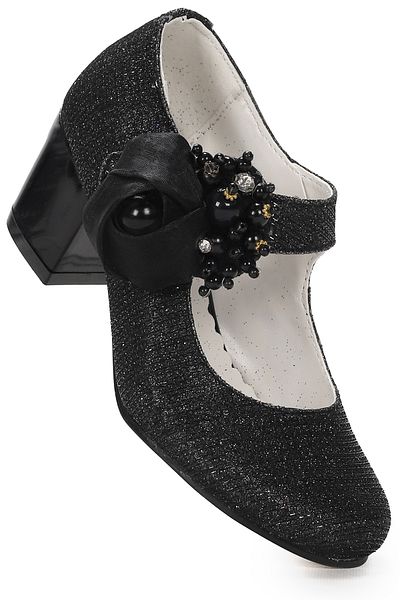 Kiko Kids Angelina Çupra Daily Girl's Pantofi de seara cu toc de 4 cm