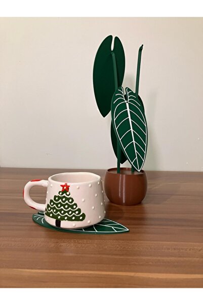 genomera Anthurium Warocqueanum Coaster