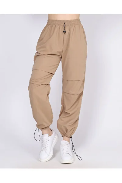 EsSo butik Cargo Model 100% Cotton Parachute Pants
