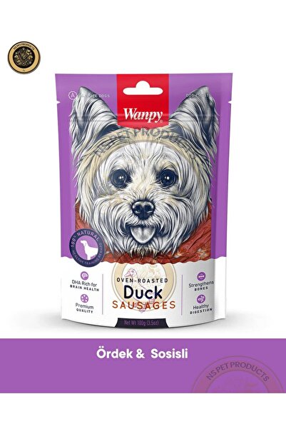 Wanpy Ördek Etli Sosis 100 gram Köpek Ödülü
