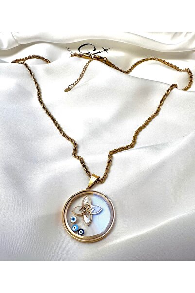 GİAccs. قلادة زجاجية ثلاثية الأبعاد