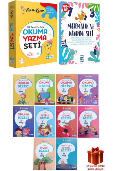 Editör Yayınevi Giriş Yayınları Okuma Yazma Seti Editör 1. Sınıf Matematik Se...