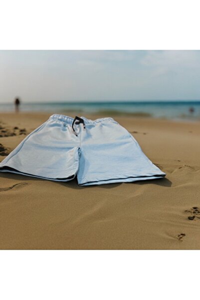 Lolliboomkids Boy's Light Blue Double Leg Shorts - New Season