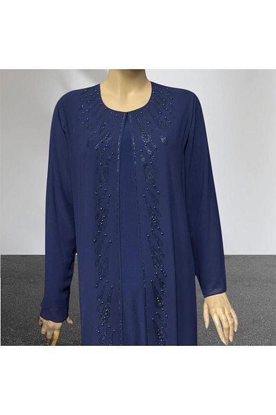RENAR Plus Size Stylish Quality Chiffon Tunic Evening Dress Wedding Dress Daily Engagement Henna