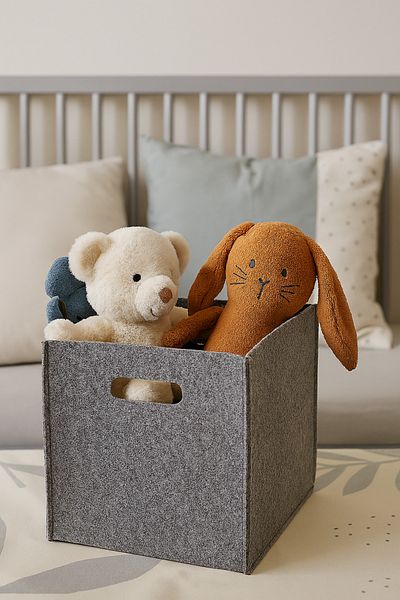 Brand Guard Felt Organizer Basket Children's Room Closet Organizer Multi-Purpose Use