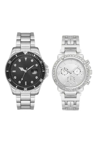 Leerybee 2 Adet Sevgili Saat Çift Kombini Özel Kutusunda Sevgiliye Eşe Hediye Doğum Günü Yıl Dönümü