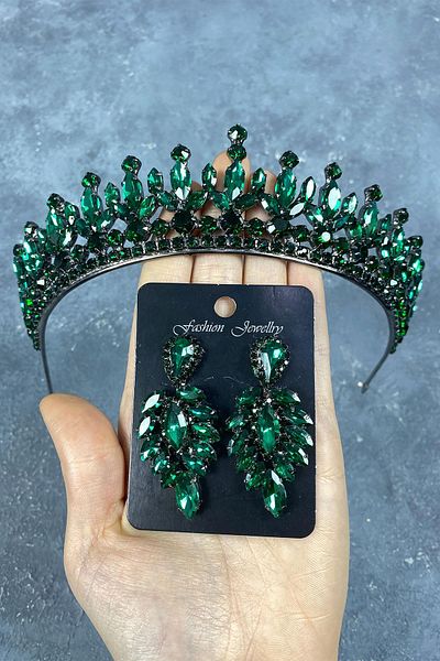 Hayalperest boncuk Pedro Stoned Bridal Henna Crown