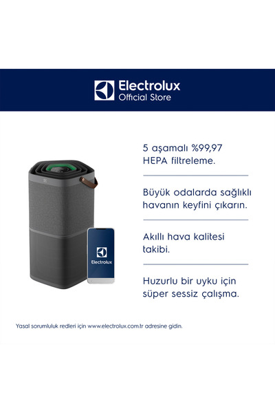 Electrolux EPO60571DG Pure 600 Hava Temizleme Cihazı