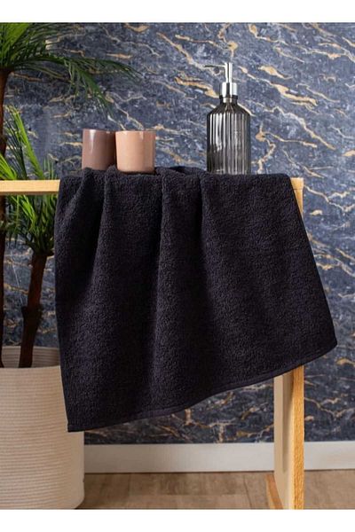 Elaganya Black Sports Fitness Towel Stain Resistant Hairdresser Barber Towel 50X90 cm 20 Pieces