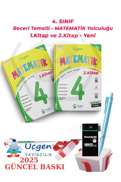 Üçgen Yayıncılık 4. Sınıf Üçgen Matematik Yolculuğu  + Faber Eğitim Seti