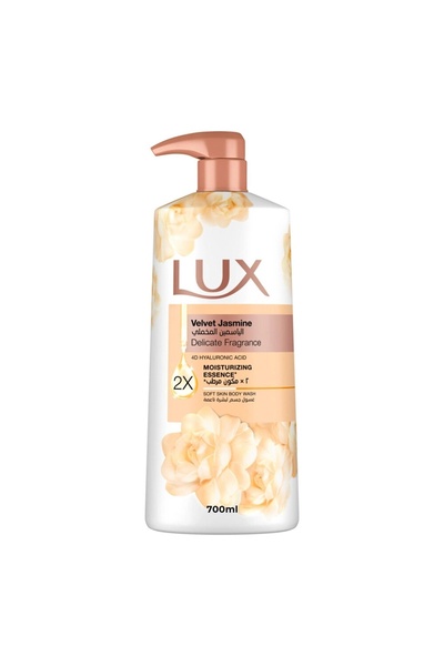 LUX غسول للجسم برائحة الياسمين المخملية الرقيقة 700 مل - العناية بالبشرة الفاخرة
