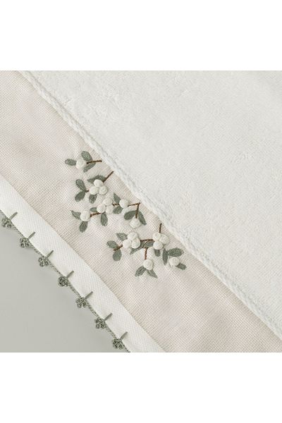 Linens Vıvia Bamboo Face Towel 50X85 cm Ecru