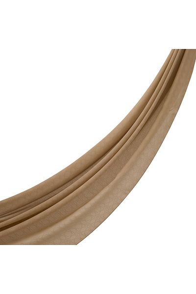 ipekevi Four Seasons Beige Mini Seljuk Monogram Shawl