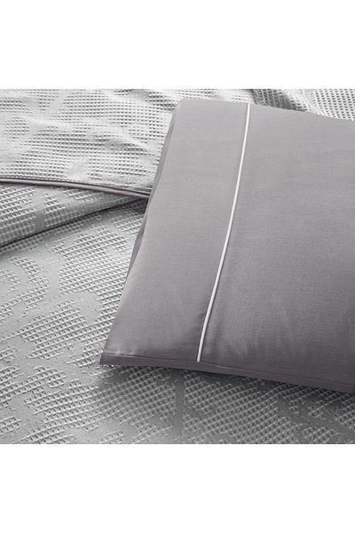 Taç Gray Single Suit: Taç Jacquard Tresor Pike