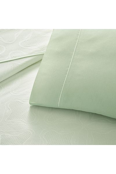 Taç Double Pizza Set Soleya Crown Jacquard Mint