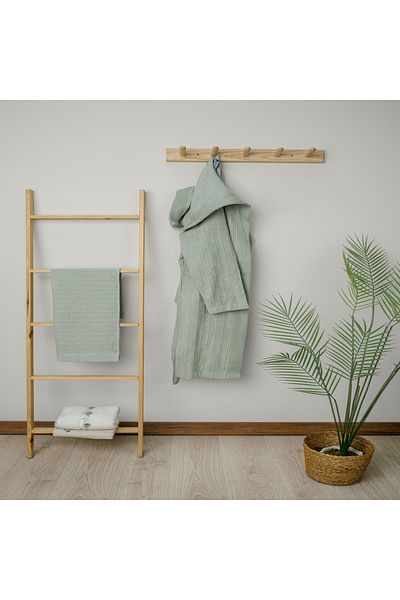 Linens Set halat de baie Jolia Cotton S/m Salvie