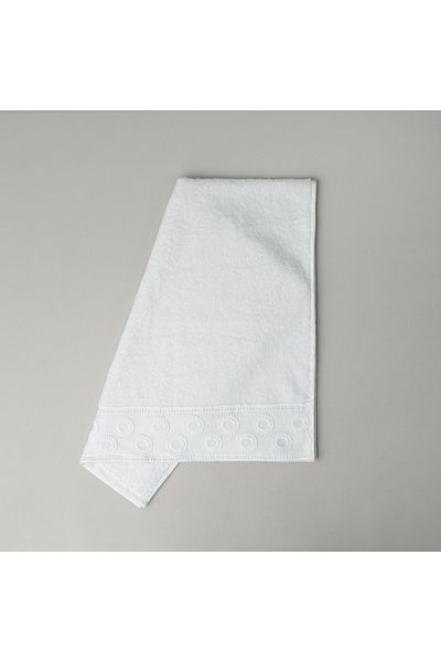 Linens Bless Cotton Towel 50X85 cm White