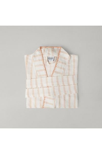 Linens Kimono Solis Standard Salmon