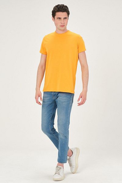 Rich Ανδρικό μπλουζάκι Washed Basic T-shirt 100% βαμβάκι
