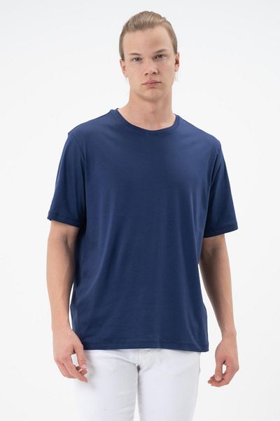 Rich Ανδρικό T-Shirt Mercerized T-shirt Oversize Tshirt