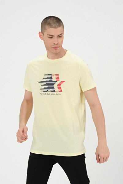 Rich Ανδρικό T-shirt Basic 100% βαμβακερό T-shirt