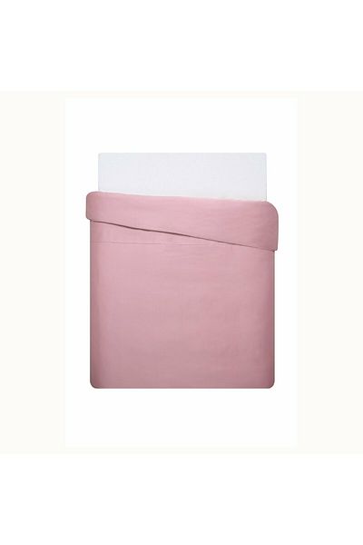 Linens Mix&Match Cotton Single Satin Duvet Cover Dusty Rose