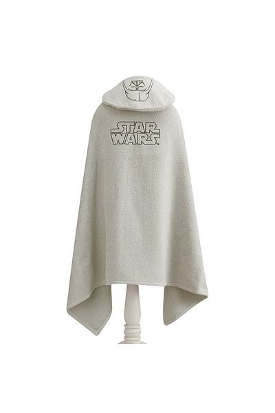 Taç Βαμβακερή πετσέτα με άδεια Star Wars - Γκρι πόντσο 75x130 cm