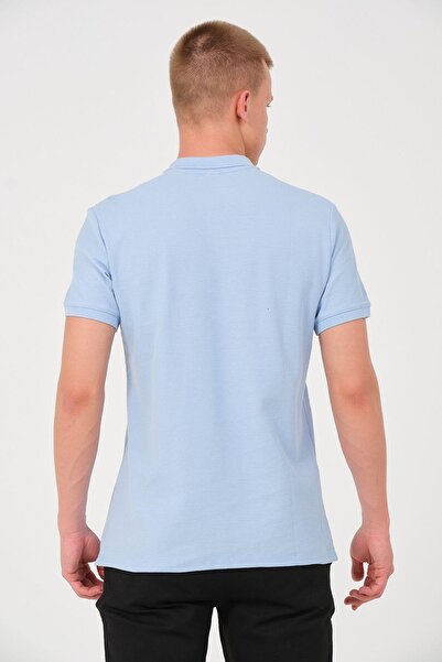 Rich Ανδρικό μπλουζάκι με μονόχρωμη τσέπη με λαιμόκοψη