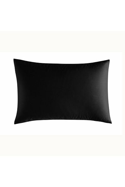 Linens Black Mix&Match Cotton Satin 2-Piece Pillowcase Set