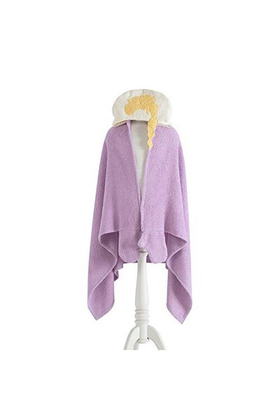 Taç Licensed Disney Frozen Cotton 75x130 Cm Towel Poncho Lilac