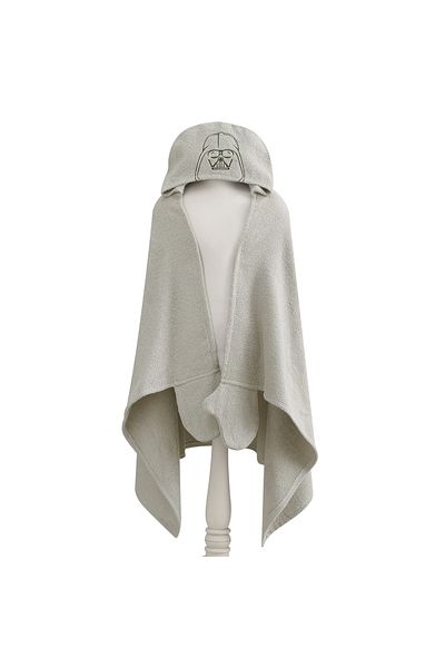 Taç Βαμβακερή πετσέτα με άδεια Star Wars - Γκρι πόντσο 75x130 cm