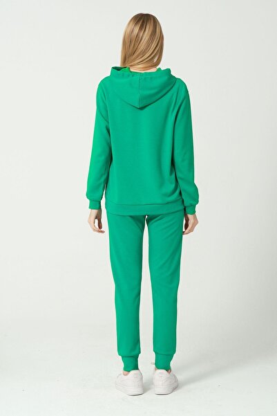 Rich Women's Soft Fabric Tracksuit Set Sweatpants and Sweatshirt