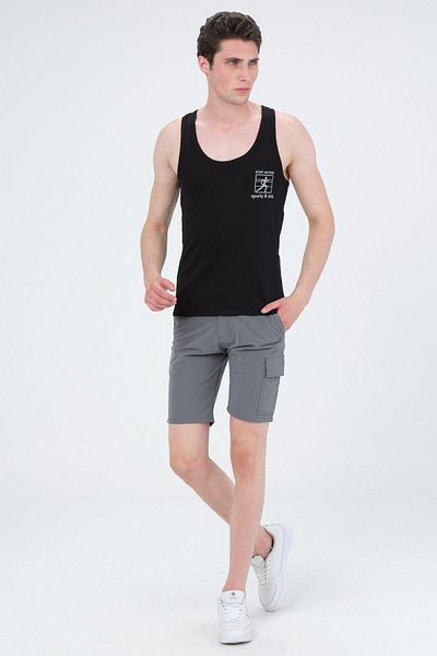 Rich Men's Swimmer Cut Sports Tank Running Athlete Tank Top