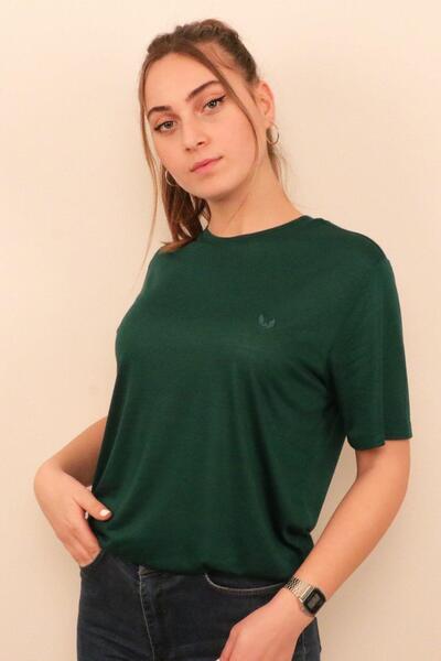 RICH GİYİM Tricou cu decolteu O pentru femei Rich