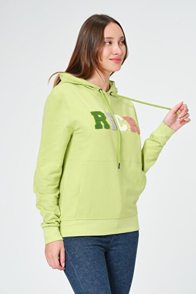 Rich Γυναικείο φούτερ με στάμπα με κουκούλα