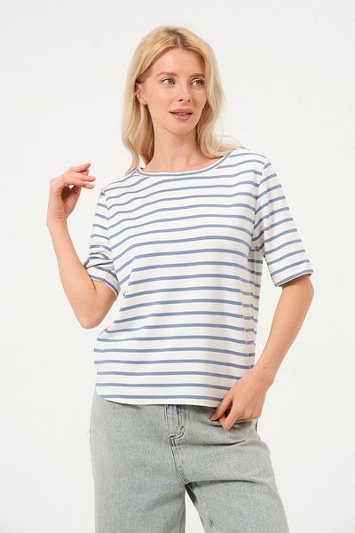 Rich Γυναικείο ριγέ T-shirt Oversize T-shirt