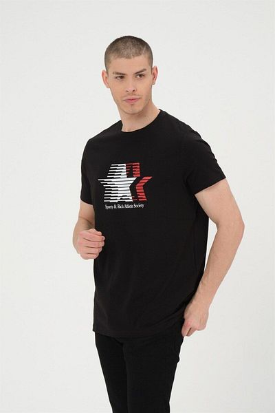 Rich Ανδρικό T-shirt Basic 100% βαμβακερό T-shirt