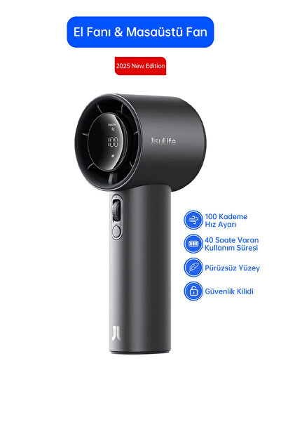 JISULIFE Handheld Fan Pro1 S Güçlü El Fanı 5000mah