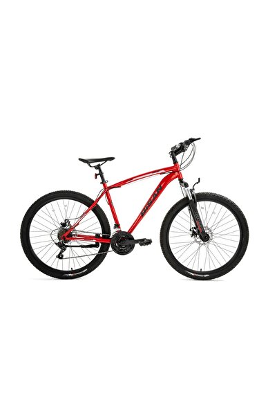 Bisan LEON Mekanik Disk fren 29" jant 48cm kadro Bayrak Kırmızı Dağ Bisikleti