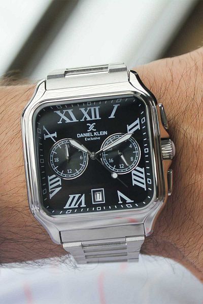 Daniel Klein Dk334258 Men's Wrist Watch with Steel Band