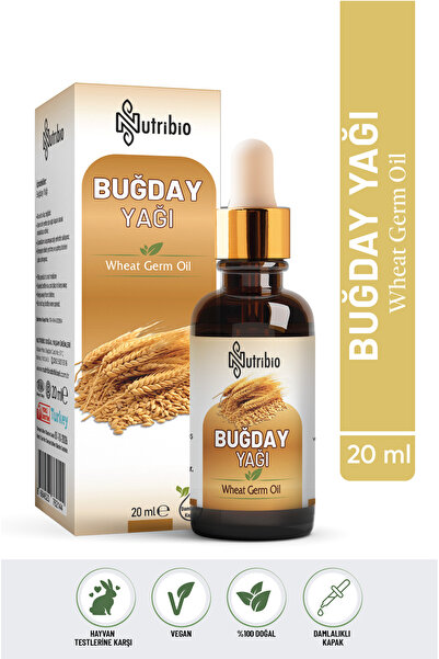 nutribio Wheat Oil 100% Pure 20 ml