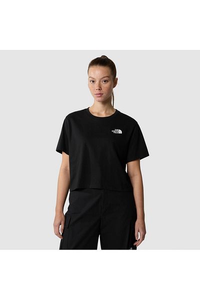 THE NORTH FACE Γυναικείο μπλουζάκι με στρογγυλή λαιμόκοψη Simple Dome Cropped Slim