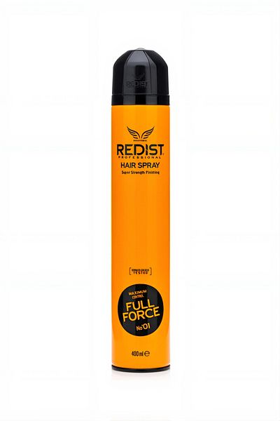 Redist Full Force Extra Hard Hair Spray 400ml Lasting All Day Shapes