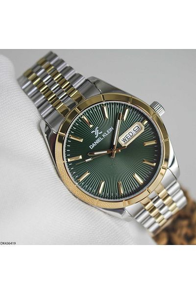 Daniel Klein Dk436419 Men's Wrist Watch with Steel Band