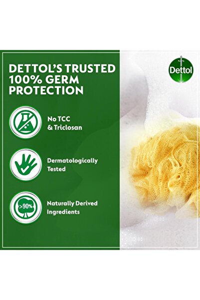 Dettol Zing Orange Anti-bacterial Bar Soap 165 G Germ Protection, Refreshing Citrus & Skin-friendly Care