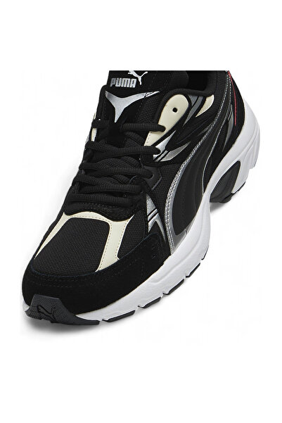 Puma Milenio Tech Unisex Black Suede Sports Shoes