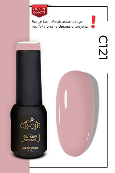 CROJE KALICI OJE Kalıcı Oje C121 - Nude (5 ML)