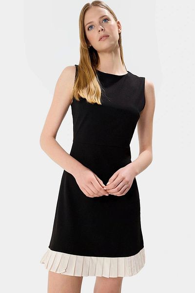 PayBuy Summer Knitted Mini Dress Crew Neck Scuba Crepe Fabric Comfortable Cut Quality Craftsmanship