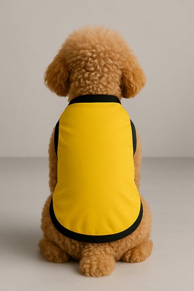 Monopetz New Season Dog and Cat Outfit - Plain Yellow