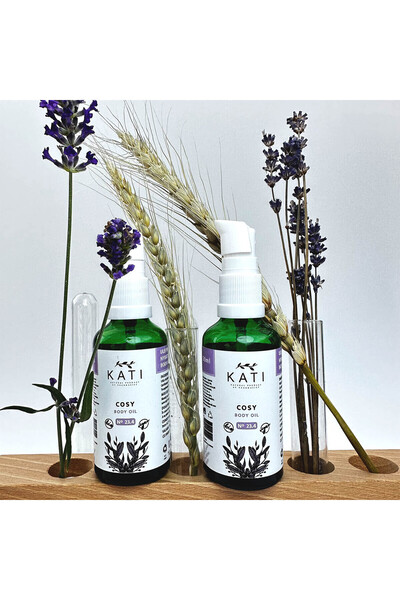 KATI Cosy Nr. 23.4 - Ulei de masaj relaxant cu ulei de lavandă 50 ml